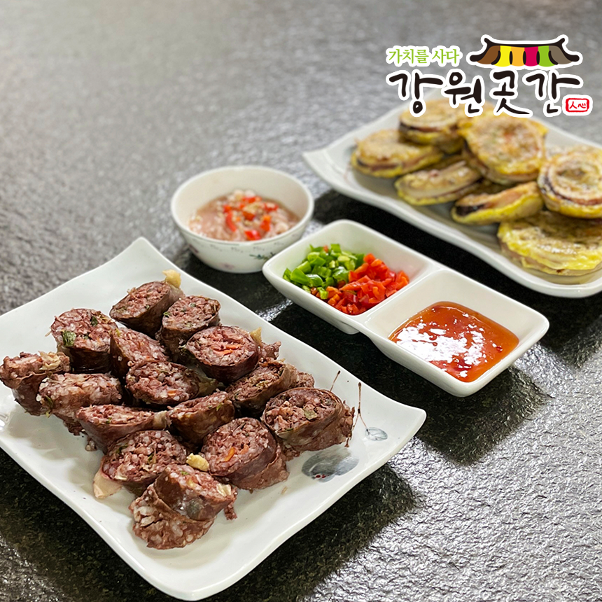 [속초]참좋은 오징어순대(진공팩) 500g - 강원곳간.com