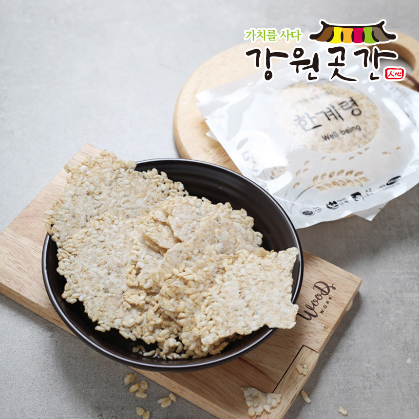 [인제]한계령 잡곡누룽지칩(현미,서리태,귀리) 각 20g 10봉한계령웰빙영농조합법인 - 강원곳간.com