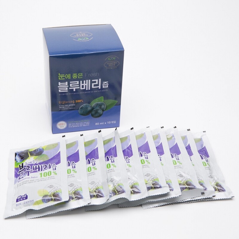 [정선]블루베리즙 1박스(80ml*30포) - 강원곳간.com