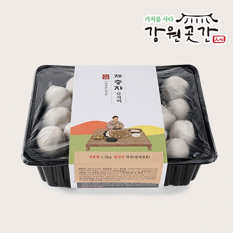 [평창] 채충자 수리취 찹쌀 시루떡 450g - 강원곳간.com