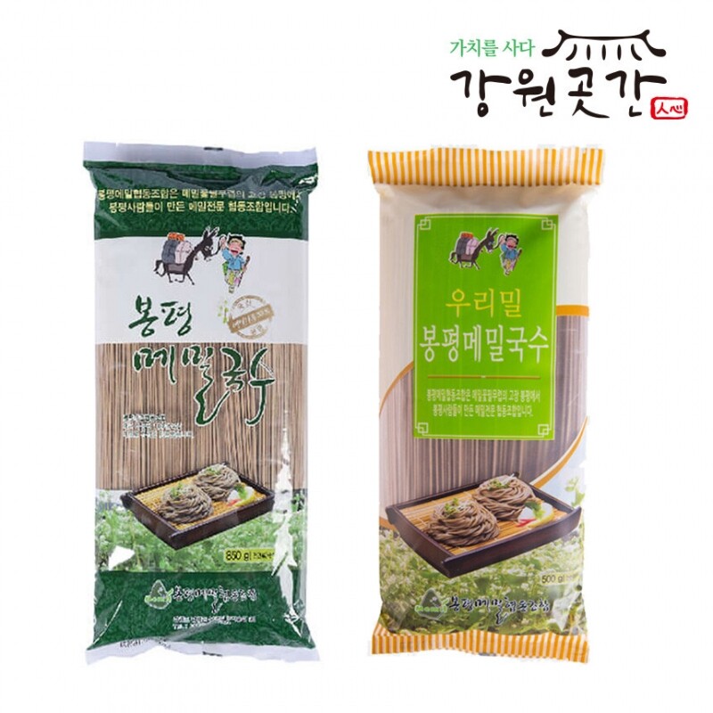 [평창]봉평메밀국수 850g 국내산 메밀 30% - 강원곳간.com