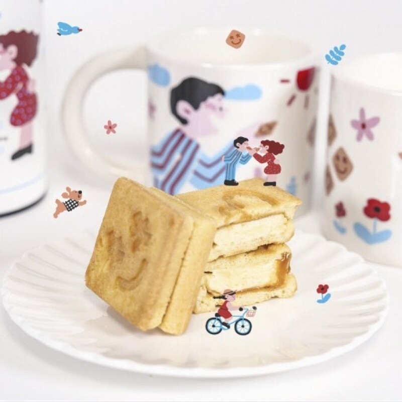 [춘천] 청춘 샌드 쿠키 선물세트 수제쿠키 답례품 간식 글루텐프리 24g x 8ea - 강원곳간.com