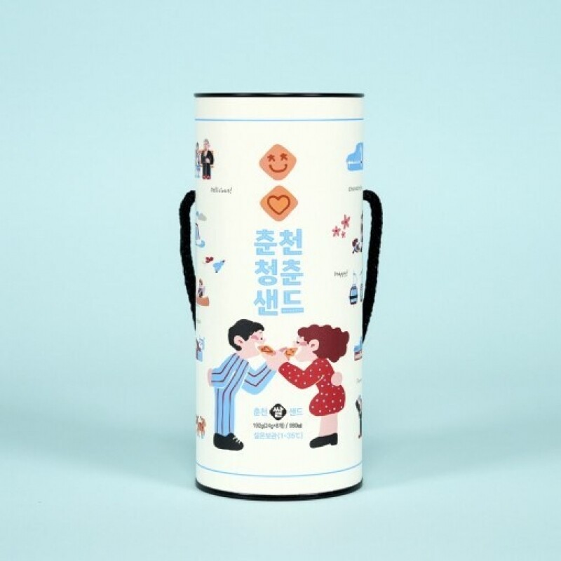 [춘천] 청춘 샌드 쿠키 선물세트 수제쿠키 답례품 간식 글루텐프리 24g x 8ea - 강원곳간.com